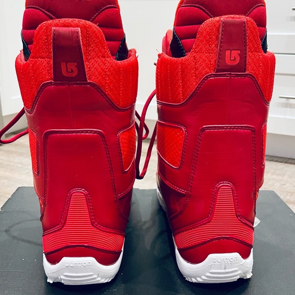 Burton HAIL-R Mens Snowboard Boots - Size 12 - RED - Minty. Fresh as 2012. - Picture 7 of 16
